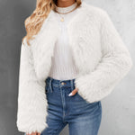 Faux Fur Warm Short Jacket Coat