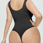 Nadorine Bodysuit Tummy Control Shapewear Seamless Carved Thong Body Shaper Tank Top