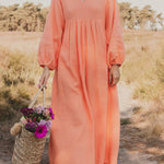 Casual Simplicity Solid Patchwork A Line Dresses