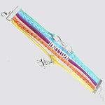 Unicorn Decor Layered Bracelet
