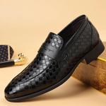 The Corté Weave Leather Loafers