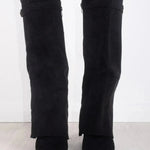 Alexa | WOMEN'S LEATHER THIGH-HIGH BOOTS WITH BUCKLE