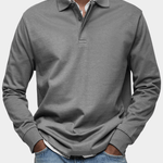Harold | Long-Sleeve Knit Polo
