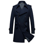 Langston Double-Breasted Trench Coat
