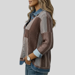 Meridell | Color-Block Print Sweater