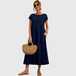 Evangeline | Comfortable Midi Dress
