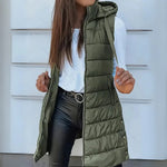 Charlie | Casual Sleeveless Hooded Puffer Vest