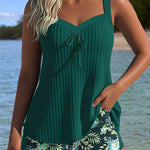 Alice | Floral Two-Piece Beach Tankini