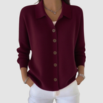 Millie | Button-Up Collared Cardigan