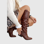 Paulina | Elegant Knee-High Leather Boots