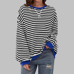 Lesley | The Striped Sweatshirt