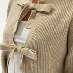 PCSILLY LS REV TIE KNIT NOOS BC