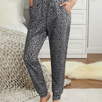 Nadorine Casual Drawstring Elastic Waist Jogging Jogger Pants with Pockets