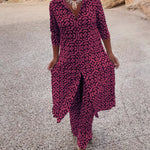 Claudia | Button-front set