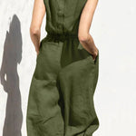 Sleeveless Fashion Casual Temperament Jumpsuit