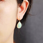 Yuriyawi' Amazonite Drop Earrings