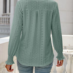 Nadorine Long Sleeve T-Shirt Solid O Neck Elastic Tops for Women Casual Work Office Loose Fit 2026 | Under $40