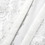 Lace Stitching Herringbone Camisole Top