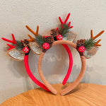 Nadorine Christmas Elk Hair Clip Decoration