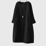 Olga | Relaxed Corduroy Midi Dress