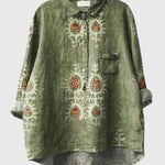 Valeria™ - Blossom Pattern Blouse