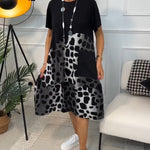Shannon | Women's Short Sleeves Midi Dress