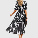 Cynthia | Flattering Floral Midi Dress