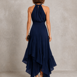 Chloe | Halter Ruffle Hem
