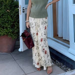 The Tilda A-Line Maxi Slip Skirt