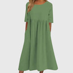 Zaida | Elegant Short-Sleeved Dress