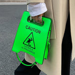 Original Stylish Letter Print PU Shoulder Bag