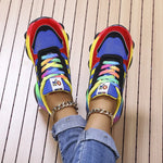 Joëlle – Sneakers with Rainbow Details