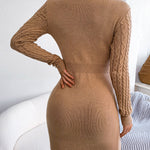 Sexy Hollow Sweater Dress