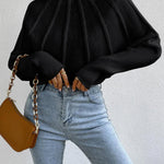 Simple Dolman Sleeve Sweater