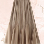Retro slimming fishtail skirt with wide swing