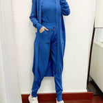 Nadorine Women's Chic Three Piece Set Knitted Solid Lounge Suit Cardigan Sweater + Jogger Pants+ Sleeveless Tank Top