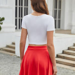 Nadorine Women's A-Line Mini Skater Skirt (DE Only)