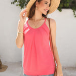 Nadorine Tank Top Damen Sommer Neckholder Oberteile (DE Only)