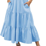 Nadorine Rock Damen Elegant Hohe Taille Skirt (DE Only)