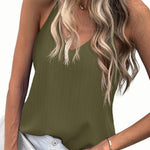 Nadorine V-Neck Spaghetti Strap Tank Top