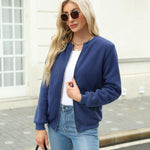 Nadorine Sherpa Fleece Jacket Faux Fuzzy Casual Zip Up Coat