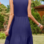 Nadorine Women Summer Dresses Sleeveless Casual Tank Dress