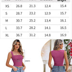 Nadorine Women's Sleeveless Crop Tops