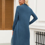 Nadorine Women's Long Cardigans Sweater Lightweight Duster Coat