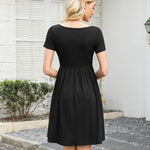 Nadorine Summer Dress Women's Dresses Short Sleeve Dress (DE Only)