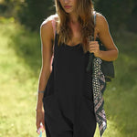 Nadorine Jumpsuit Short Summer Sleeveless Rompers (DE Only)
