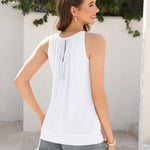 Nadorine Tank Top Damen Sommer Neckholder Oberteile (DE Only)