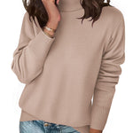 Nadorine Classic Chunky Turtleneck Pullover Sweater (US Only)