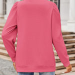 Nadorine Tunic Tops for Women Casual Crew Neck Pullover