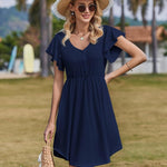 Nadorine Summer Dress Women's Short Sleeve Dresses (DE Only)